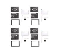 4X Schermo un Contatto LCD Tft da 3,5 Pollici Risoluzione 320X480 Custodia nel Abs + Touchpen per Raspberry Pi 4 B