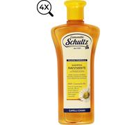 4x Schultz Shampoo Ravvivante Camomilla 250ml - Ultradelicato Capelli Chiari