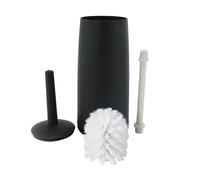 4X Scopini e supporti per WC Scopino per WC con supporto Grigio scuro per WC