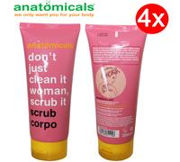 4x Scrub Corpo anatomicals The Buff Stuff Citrus Body