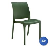 4x Sedia da esterno Bica VOLGA Pine green 300.5