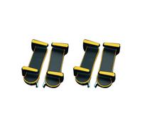 4X Sei per PUBG Controller Capacità Regolabile Trigger di Gioco Mobile Pulsante L1R1 Giallo