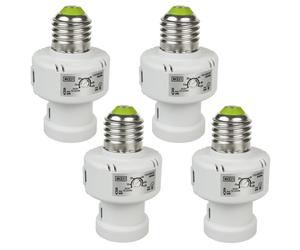 4x Sensore crepuscolare per lampadina classe IP20 Da Maclean Energy MCE21