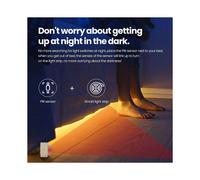 4X Sensore di Movimento del Corpo Zigbee 3.0 Tuya Human Motion Trasduttore PIR Life Connessione Wireless Domestica Luce (C)