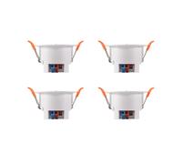 4X Sensore di Presenza Umana Tuya ZigBee MmWave con Rilevamento A Microonde di Luminanza Sensore di Movimento PIR Montaggio su Cella