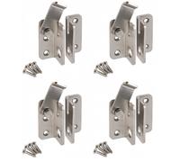 4x Serratura Cancello Acciaio Inox Chiusura Chiavistello Porta Bullone Torfalle