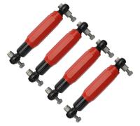 4x Set Ammortizzatori Ruota Rosso 2000 3500kg Rimorchio Asse per Al-Ko Octagon