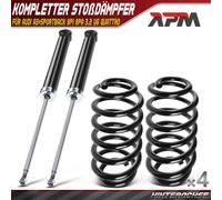 4X Set Completo Di Ammortizzatori Posteriori Per Audi A3 + Sportback 8P1 8PA