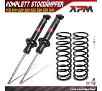 4X Set Completo Di Ammortizzatori Posteriori Per BMW E39 520 525 530 535 540