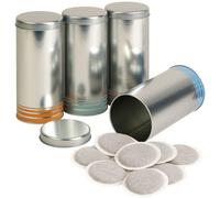 4X Set Contenitore Per Caffè Dose Di Riserva Per Senseo Tchibo Caffè Pad