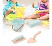 4x Set di Giocattoli Da Spiaggia Kit di Costruzione di Castelli di Sabbia