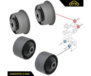 4x Silentblock Anteriore Da Ponte Per Suzuki Vitara (2005-2015)