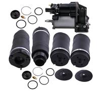 4x Soffiett Sospensione Pneumatica Borsa + compressore For Mercedes R W251 06-10