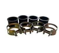 4x Soffietto Aspirazione Set PZ28 K37 Carburatore Gomma Fascetta M72 K750 CJ750