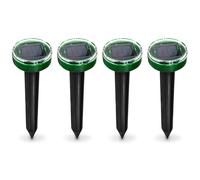 4X Solar Ultrasuoni Scaccia Talpe Repellente Per Talpe Scaccia Topi