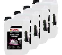4X SONAX 02305000 PROFILINE Pulitore Per Cerchi Senza Acido Compatibile RDKS 5 L