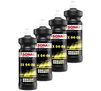 4x SONAX 02423000 Profiline Ex 04-06 Profipolitur Kratzerentfernung 1 Litro