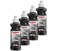4x SONAX 02461410 Linea Professionale Cutmax Abrasivo Pasta Lackfinish 250ml