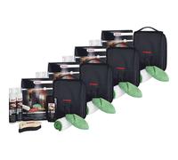 4x SONAX 02819410 Premiumclass Lederpflegeset Pelle Cura 750 ML