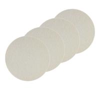 4X SONAX Feltro Pad 127 GlasPolitur Abrasivo Polishing Pad Per Pasta Abrasiva