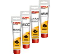 4x SONAX Pasta Di Montaggio Per Scarico Senza Amianto Resistente Al Calore 170ml