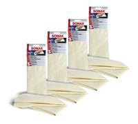 4x SONAX Premium Pelle - Libertà Da Strisce Su Vernice Vetro E Specchi 1 Pz.