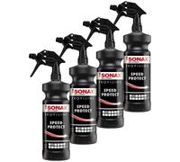 4X SONAX PROFILINE SpeedProtect Spray Di Conservazione Veloce Finish Carnauba 1L