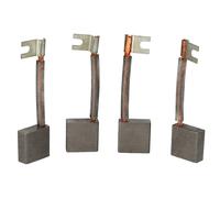 4x spazzole carbone sostituisce Asein 3887