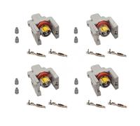 4x Spina 2 Poli Per Iniettore Diesel Ford Renault Dacia Crimp