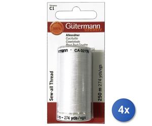 4x Spoletta 250Mt Gutermann Bianca640417