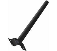 4x STAFFE PALO PER LAMPIONE SOLARE STRADALE SUPPORTO METALLO STAFFA MURO PARETE [EEK: A+]