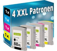 4x Stampante Cartuccia per HP 88XL Officejet Pro L7400 L7480 L7550 L7580 L7590