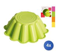 4x Stampi Budino Silicone Colore Cm21 Home