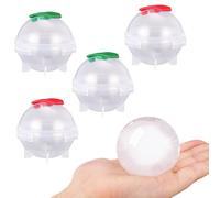 4x stampo per palline di ghiaccio per 5 cm riutilizzabili