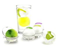 4x stampo trasparente per ghiaccio -ball palline di ghiaccio 35mm