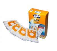 4x swirl Sacchetti per aspirapolvere S67 MicroPor per Bosch GL 30 BSGL 30 000 - 39 999, Bosch GL 40 BSGL 40 000 - 49 999, Bosch Junior C 600, Bosch Logo BSA 61000 - 61922, BSG 60000 - 69999