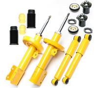 4X Ta Ammortizzatore Sport Gas Anteriore + Supporto + Polvere - Astra G