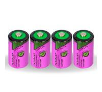 4x Tadiran Litio 3,6V Batteria Sl 750 / S 1/2AA - Cellule 14250