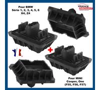 4X Tamponi di Sollevamento Cric Candela per BMW Serie 1 F20 F21 F30 F80 E93 E92
