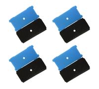4 pastiglie freno prefiltro grossolane e fini HQRP per Sunterra 320106, 337106