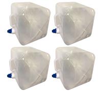 4x Tanica Acqua Pieghevole 14l Campeggio Trinkwasserkanister Rubinetto