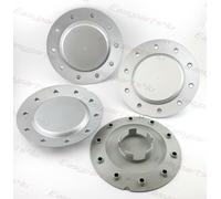 4x TAPPI CENTRALI MOZZO RUOTA IN LEGA fuori 155 mm / in 58 mm universali