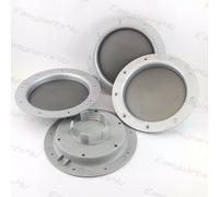 4x TAPPI MOZZO CENTRALE RUOTA IN LEGA 148mm / 58mm adatti per AUDI VAG GOLF...