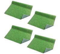 4x Tappto a Prato Con Nappe 100x200cm Tapppeto Erba Sinteica Balcone Giardino