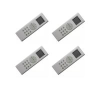 4X Telecomando per Climatizzatore per Climatizzatore Midea RG66A1/BGEF e Kaden KS09 KS12 KS18 KS24 KS28 AC