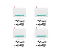 4X Terminale Wireless Fisso Quad Band GSM SIM Card Linea Telefonica Desktop Caller Dialer GSM850 / 900/1800 / 1900MHZ Spina UE