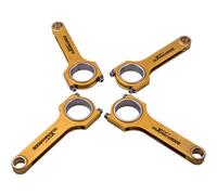 4x Titanized H-Schaft Pleuel Con Rods for Toyota NR 8NR-FTS 1.2L engine 149.2mm