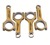 4x Titanizing 4340 Conrods Bielle for Mercedes Benz M270 DE16 1.6T 152.2mm TüV