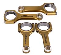 4x Titanizing H-Schaft Bielle For VW AUDI 1.9 2.0 TDI PD130 PD150 144mm