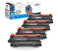 4X Toner compatibile con Brother TN2220 per DCP-7055 DCP-7060D MFC-7360N MFC-7460DN 7860DW HL-2130 HL-2240 HL-2240D HL-2250DN HL-2270DW FAX-2840 FAX-2940